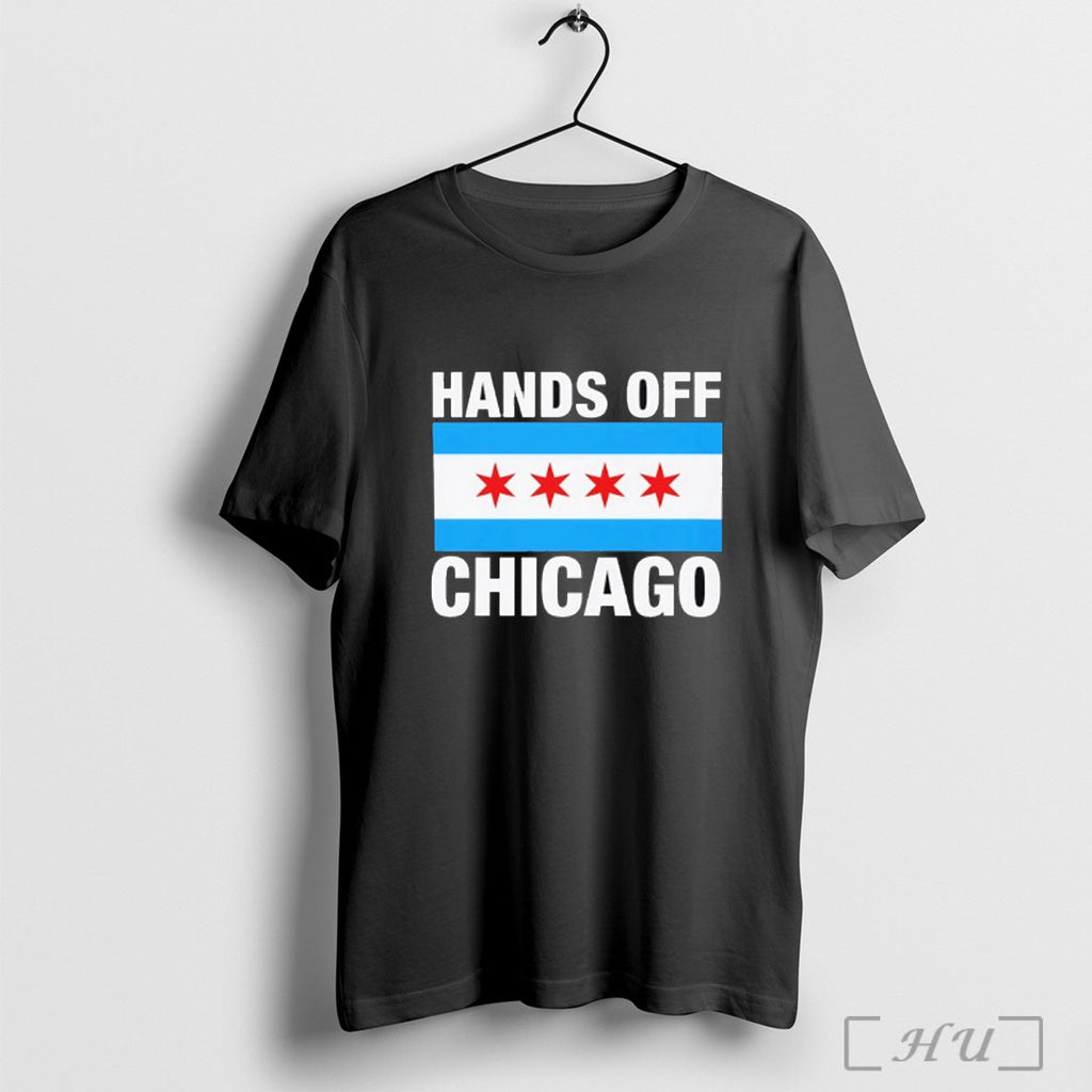 Officials Hand Of Chicago Flag T Shirt Unisex T-shirt, Sweatshirt, Hoodie, Long Sleeve Tee - T-Shirt, Sweatshirt, Hoodie