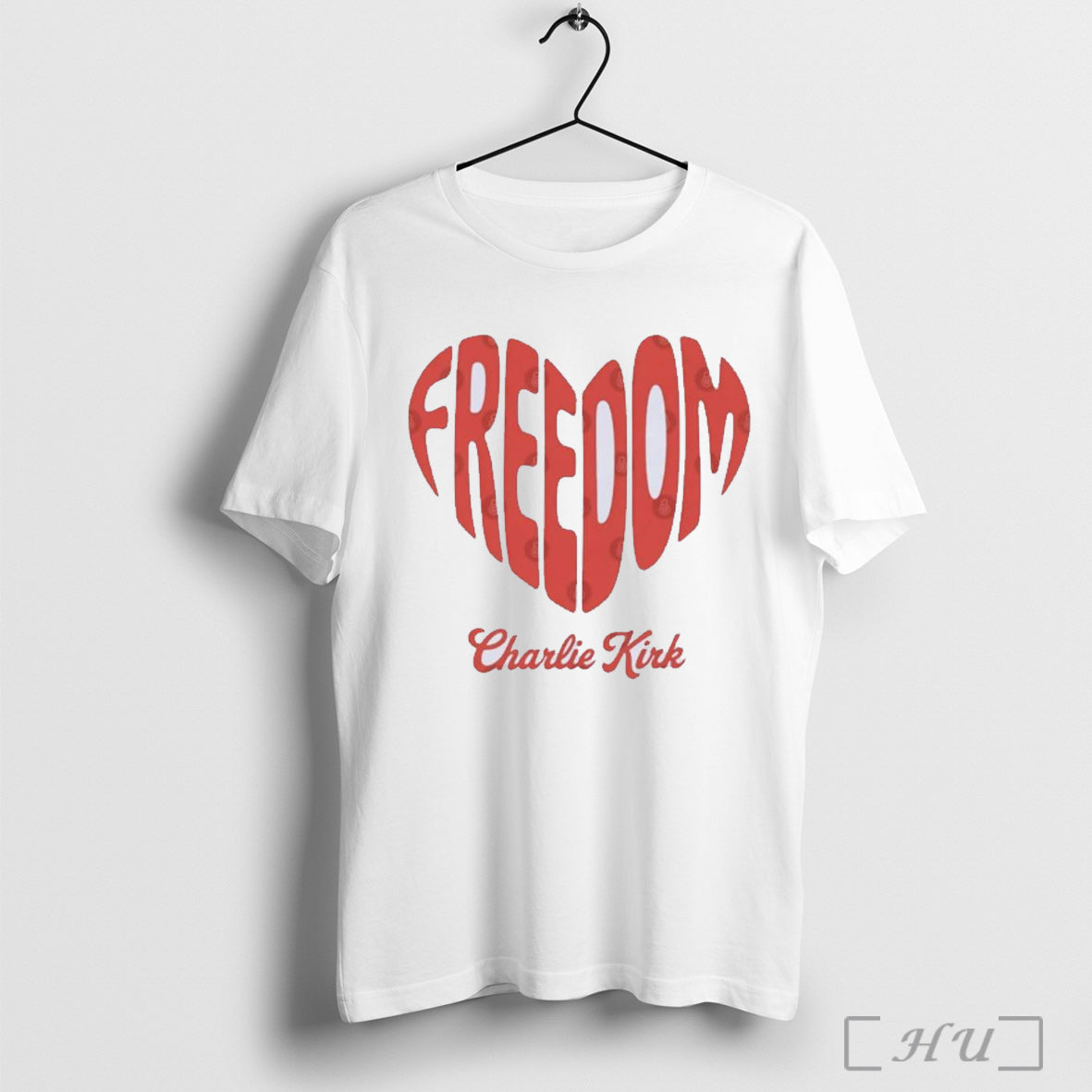Officials Heart Freedom Charlie Kirk T Shirt Unisex T-shirt, Sweatshirt, Hoodie, Long Sleeve Tee - T-Shirt, Sweatshirt, Hoodie
