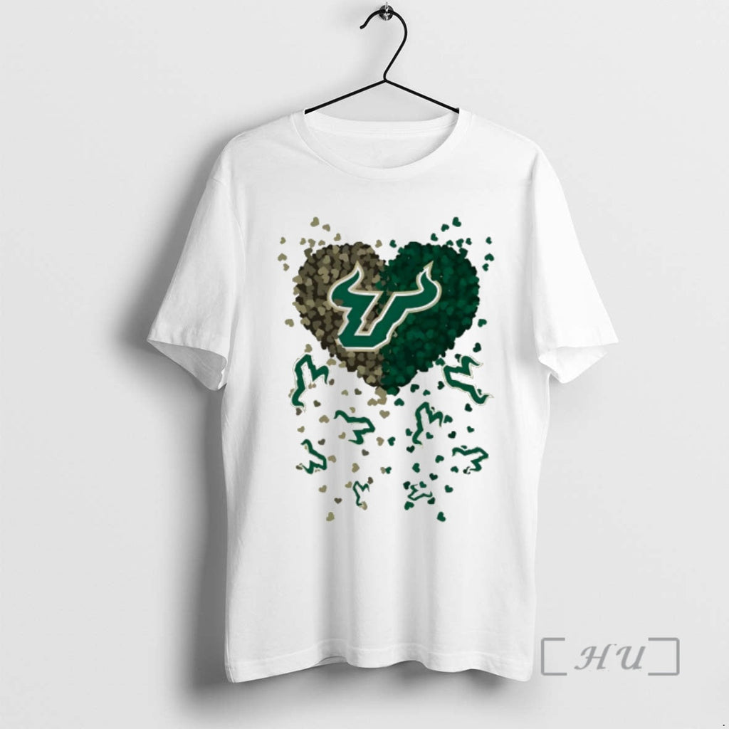 Officials Heart Of South Florida Bulls 2026 Unisex T-shirt, Sweatshirt, Hoodie, Long Sleeve Tee - T-Shirt, Sweatshirt, Hoodie