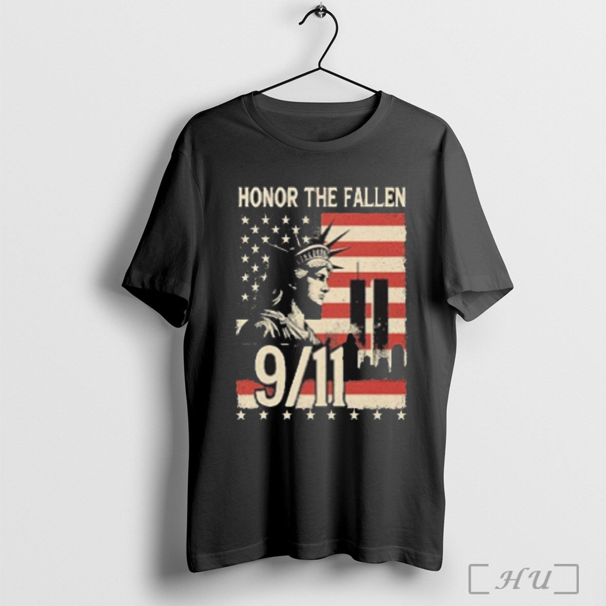 Officials Honor The Fallen September 11 American Flag T Shirt Sweatshirt Png Unisex T-shirt, Sweatshirt, Hoodie, Long Sleeve Tee - T-Shirt, Sweatshirt, Hoodie