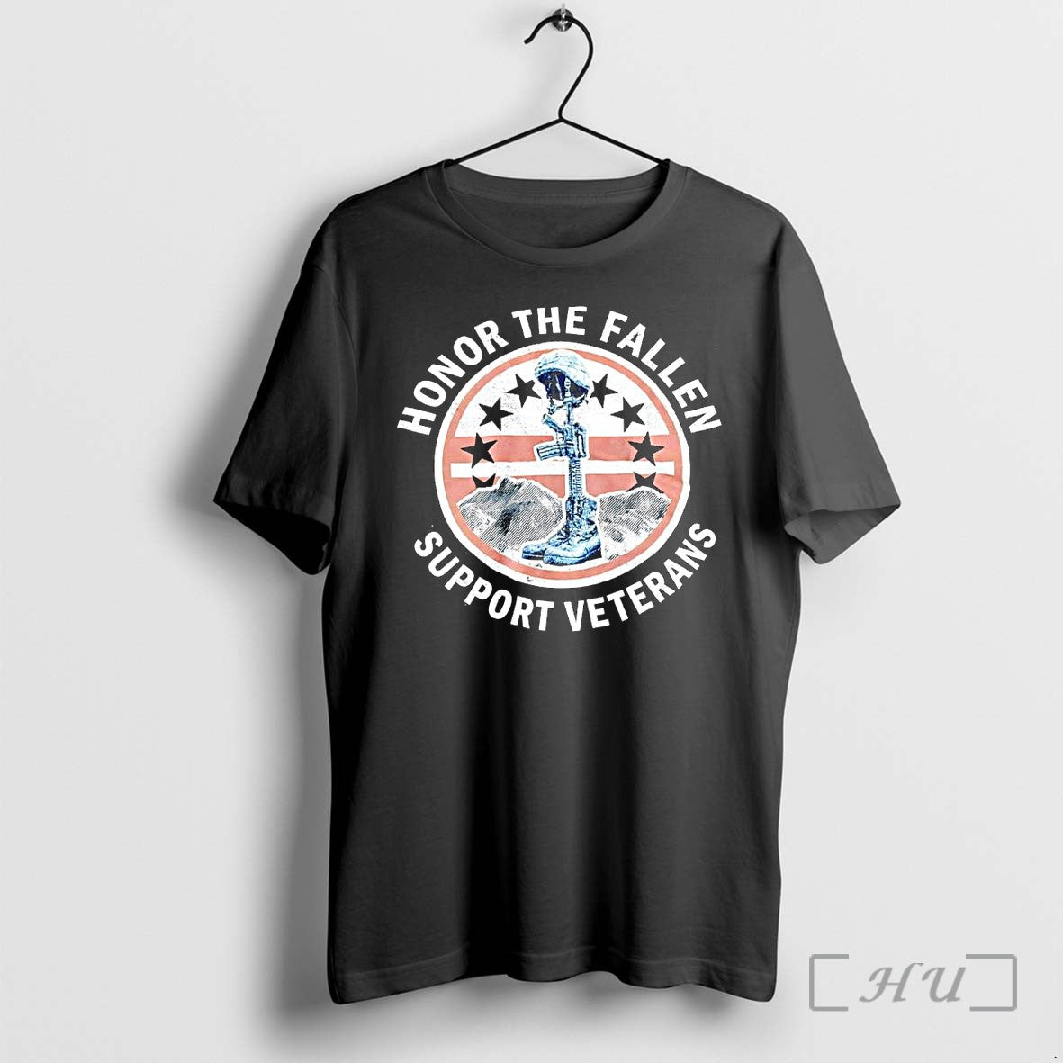 Officials Honor The Fallen Support Veterans Military Tribute Unisex T-shirt, Sweatshirt, Hoodie, Long Sleeve Tee - T-Shirt, Sweatshirt, Hoodie