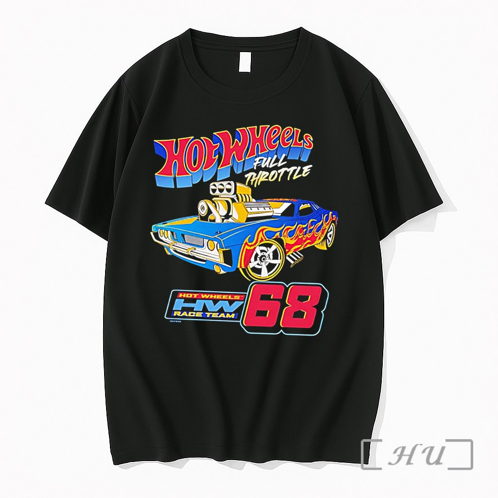 Officials Hot Wheels Full Throttle Graphic Tee Unisex T-shirt, Sweatshirt, Hoodie, Long Sleeve Tee - T-Shirt, Sweatshirt, Hoodie