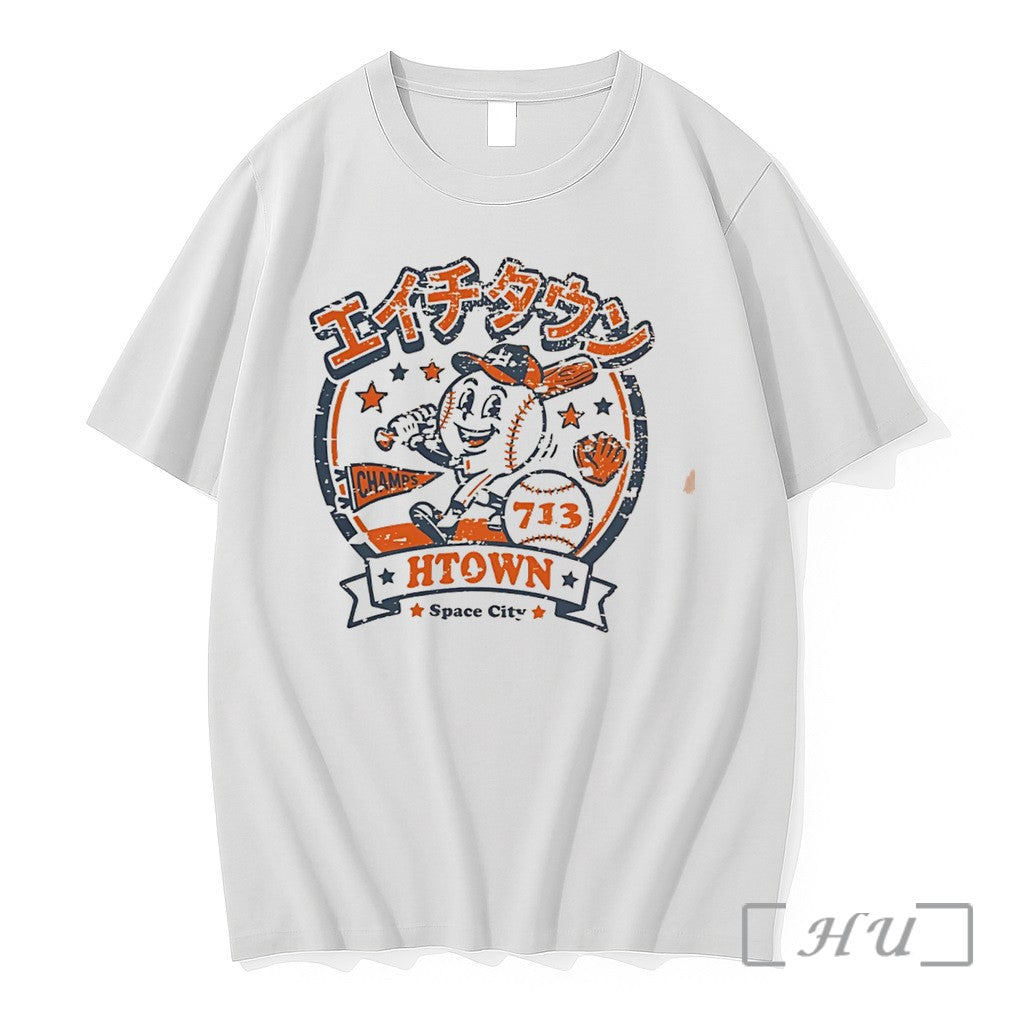 Officials Houston Astros Htown Katakana Space City Tee Unisex T-shirt, Sweatshirt, Hoodie, Long Sleeve Tee - T-Shirt, Sweatshirt, Hoodie