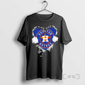 Officials Houston Astros Rip Chest Forever My Heart T-Shirts, Hoodie, Sweatshirt - T-Shirt, Sweatshirt, Hoodie
