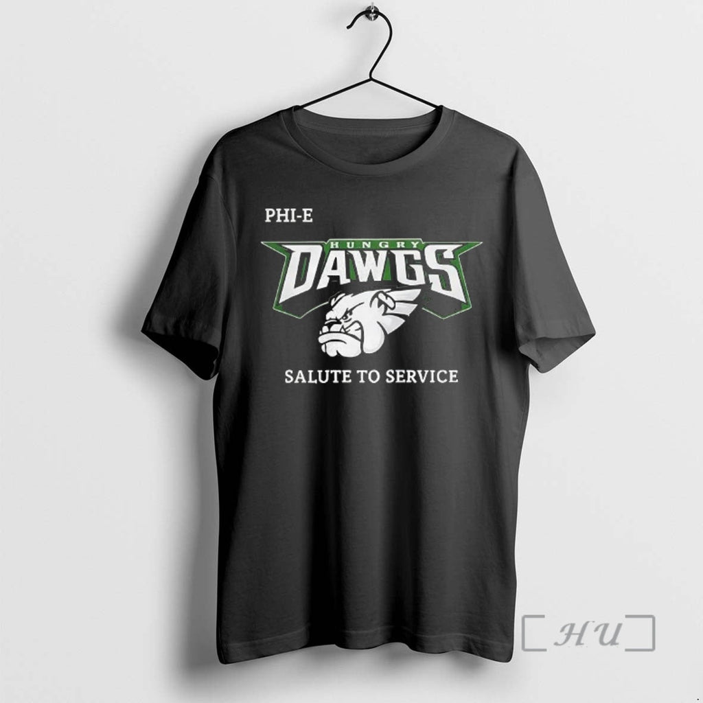 Officials Hungry Dawgs Salute Service Logo T-Shirts, Hoodie, Sweatshirt - T-Shirt, Sweatshirt, Hoodie