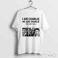 Officials I Am Charlie We Are Charlie You Cant Kill T Shirt Unisex T-shirt, Sweatshirt, Hoodie, Long Sleeve Tee - T-Shirt, Sweatshirt, Hoodie