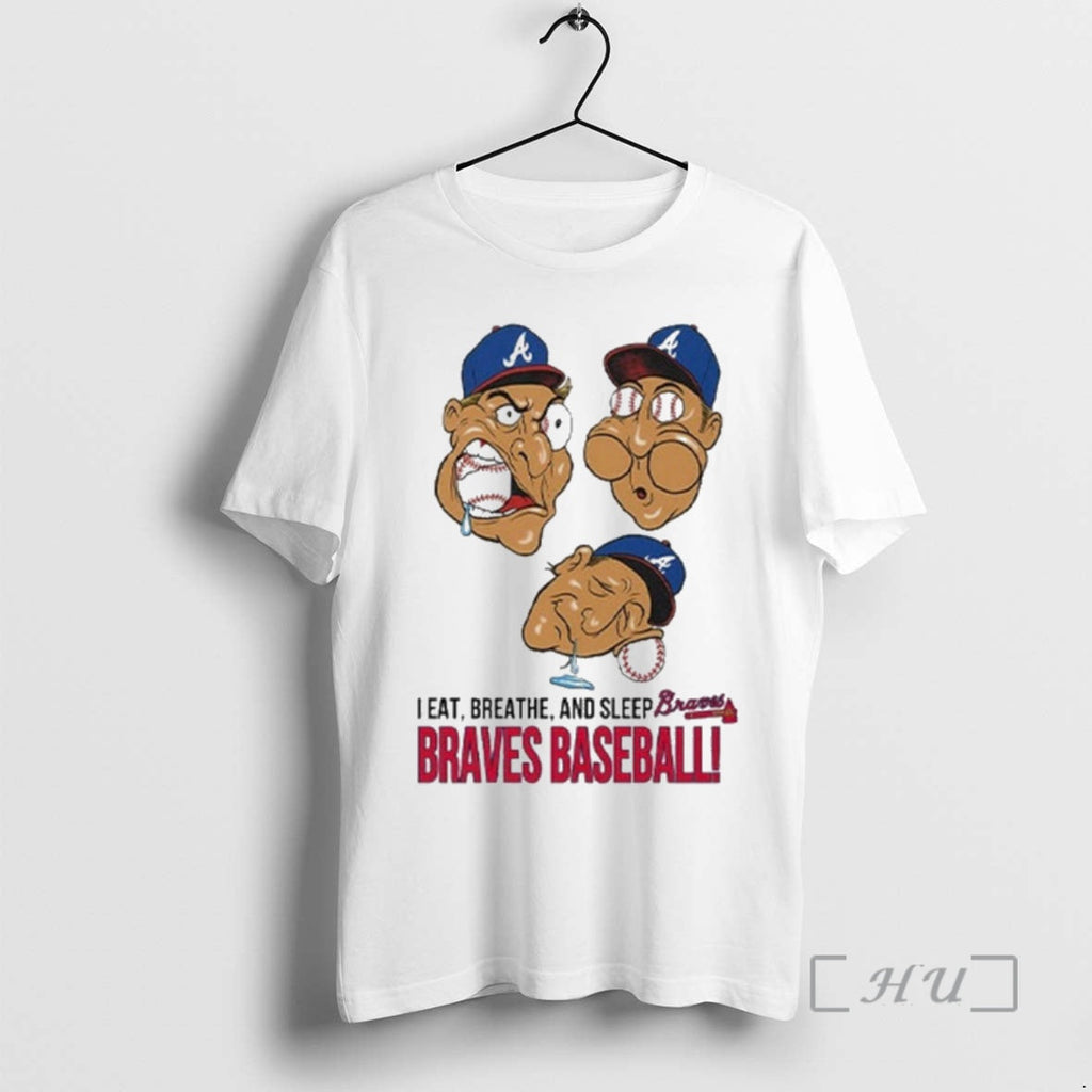 Officials I Eat Breathe Sleep Braves Baseball T-Shirts, Hoodie, Sweatshirt - T-Shirt, Sweatshirt, Hoodie