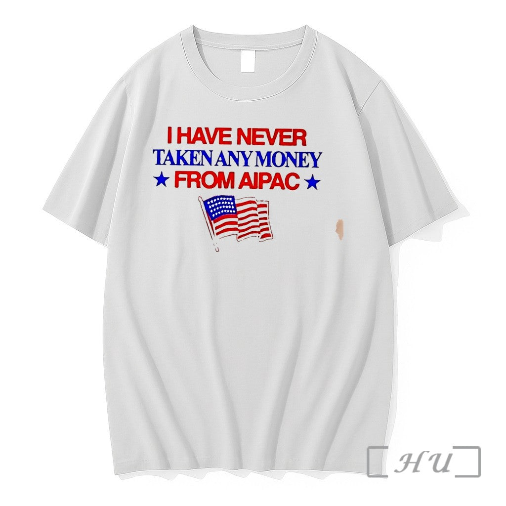 Officials I Have Never Taken Any Money From Aipac Tee Unisex T-shirt, Sweatshirt, Hoodie, Long Sleeve Tee - T-Shirt, Sweatshirt, Hoodie