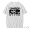 Officials I Support Lgbtq Liquor Guns Beers Tittles Quickies Pride Month 2026 Premium T Shirts - T-Shirt, Sweatshirt, Hoodie