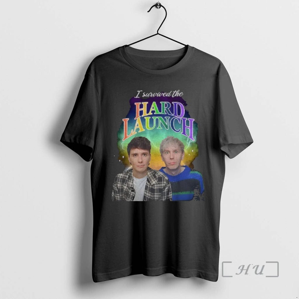 Officials I Survived Hard Launch Dan Phil Phan T-Shirts, Hoodie, Sweatshirt - T-Shirt, Sweatshirt, Hoodie