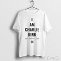 Officials I Am Charlie Kirk Est Sept 10 2025 We Are All Charlie Kirk Unisex T-shirt, Sweatshirt, Hoodie, Long Sleeve Tee - T-Shirt, Sweatshirt, Hoodie