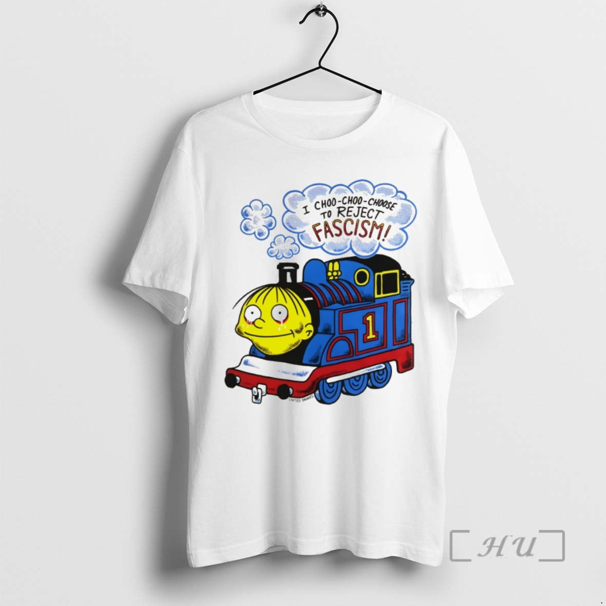Officials I Choo Choo Choose Reject Fascism Vintage T-Shirts, Hoodie, Sweatshirt - T-Shirt, Sweatshirt, Hoodie