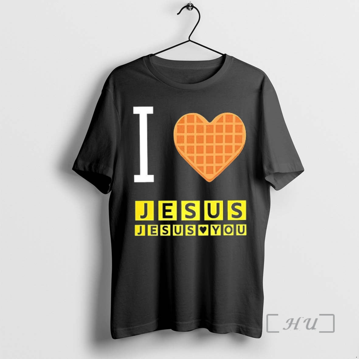Officials I Love Jesus Jesus Loves You Waffle Heart T-Shirts, Hoodie, Sweatshirt - T-Shirt, Sweatshirt, Hoodie