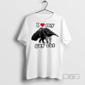 Officials I Love My Gay Cat T Shirts Unisex T-shirt, Sweatshirt, Hoodie, Long Sleeve Tee - T-Shirt, Sweatshirt, Hoodie