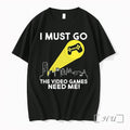 Officials I Must Go The Video Games Need Me Premium T Shirts Sweater Hoodie Jpg Unisex T-shirt, Sweatshirt, Hoodie, Long Sleeve Tee - T-Shirt, Sweatshirt, Hoodie