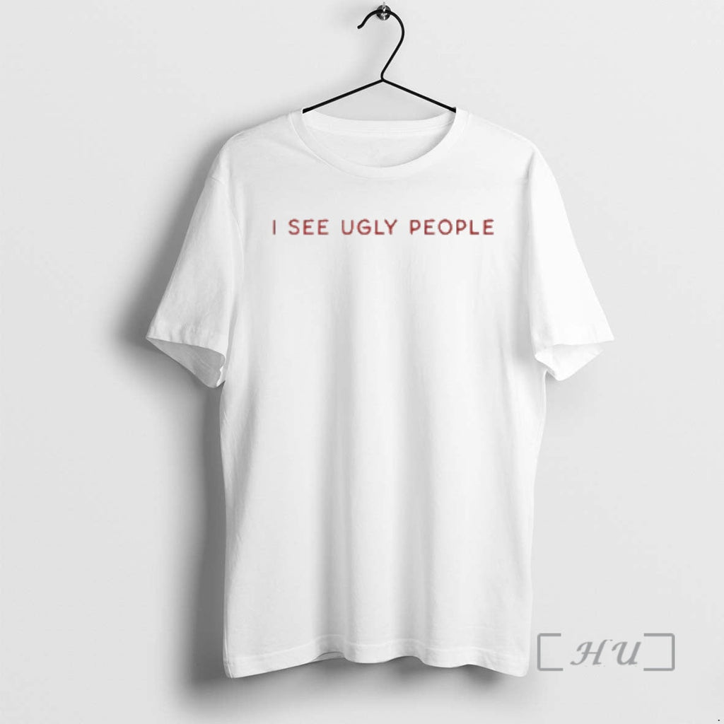 Officials I See Ugly People Ringer T-Shirts, Hoodie, Sweatshirt - T-Shirt, Sweatshirt, Hoodie