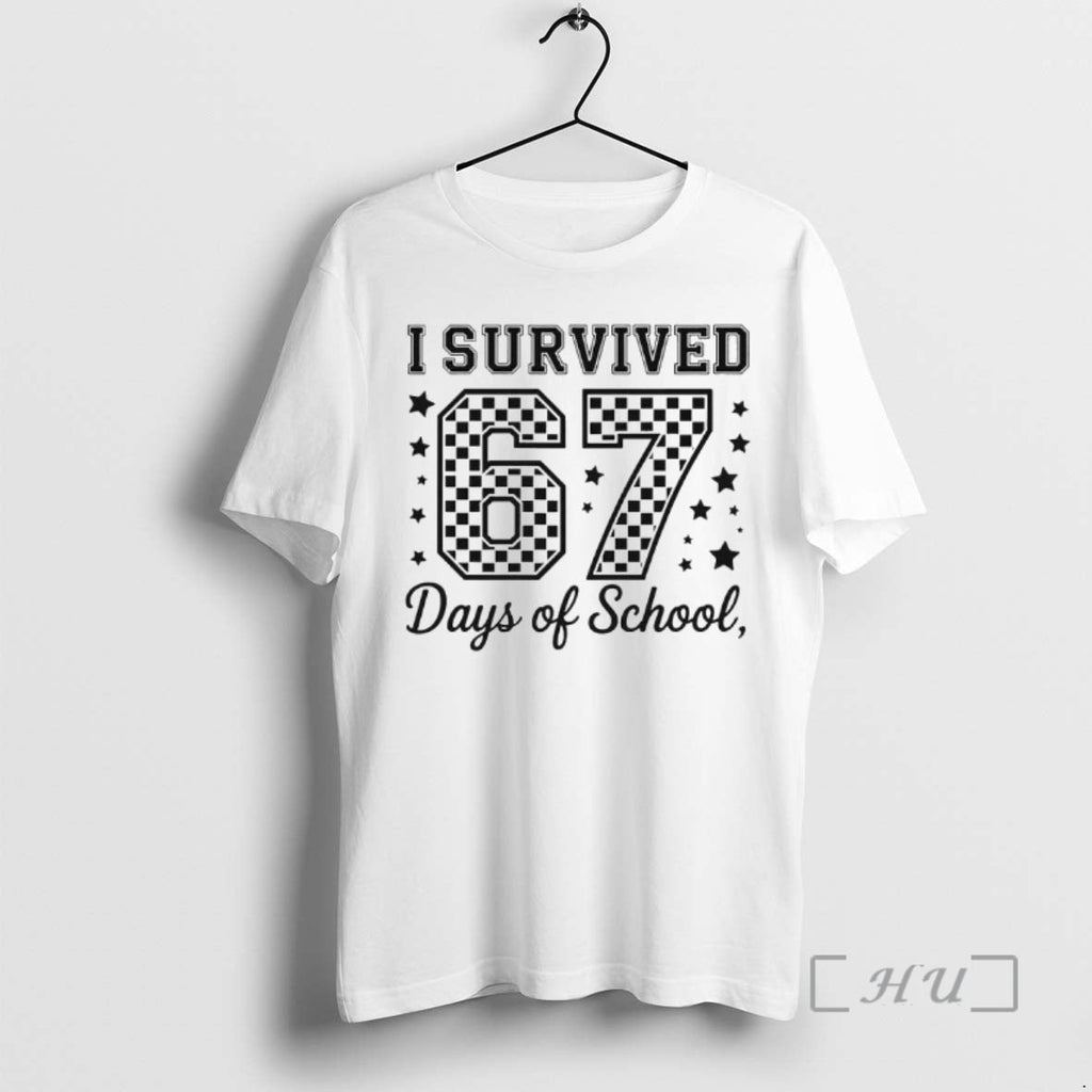 Officials I Survived 67th Day School Ornaments T-Shirts, Hoodie, Sweatshirt - T-Shirt, Sweatshirt, Hoodie