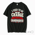 Officials I Used To Be In Charge Then I Had A Granddaughter Premium T Shirts Unisex T-shirt, Sweatshirt, Hoodie, Long Sleeve Tee - T-Shirt, Sweatshirt, Hoodie