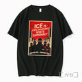Officials Ice Is State Sponsored White Supremacy Defund Ice Destroy Ice Tee Premium T Shirts - T-Shirt, Sweatshirt, Hoodie