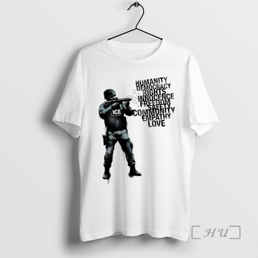 Officials Ice Political Humanity Democracy Rights Innocence Freedom Safety T-Shirts, Hoodie, Sweatshirt - T-Shirt, Sweatshirt, Hoodie
