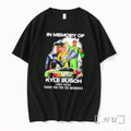 Officials In Memory Of Kyle Busch 1985 2026 Thank You For The Memories Graphic Tee Unisex T-shirt, Sweatshirt, Hoodie, Long Sleeve Tee - T-Shirt, Sweatshirt, Hoodie
