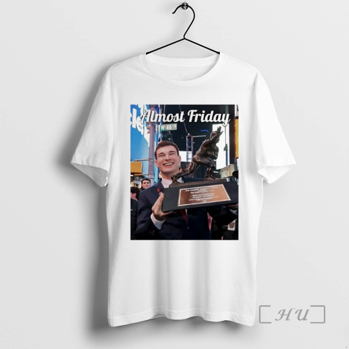 Officials Indiana Fernando Mendoza Almost Friday Heismendoza Trophy T-Shirts, Hoodie, Sweatshirt - T-Shirt, Sweatshirt, Hoodie