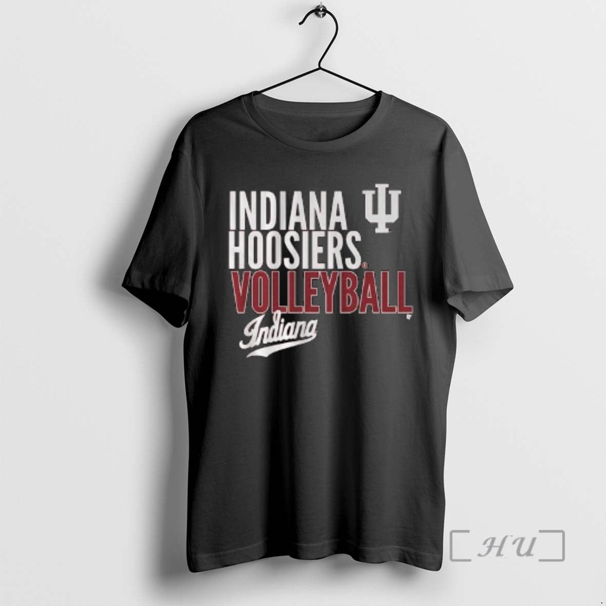 Officials Indiana Volleyball Text Logo Overlay 2025 Circle Black T-Shirts, Hoodie, Sweatshirt - T-Shirt, Sweatshirt, Hoodie