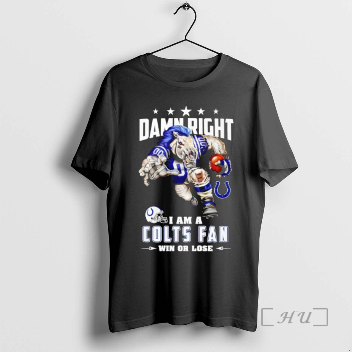 Officials Indianapolis Colts Mascot Damn Right I Am Cowboys Fan Win Lose T-Shirts, Hoodie, Sweatshirt - T-Shirt, Sweatshirt, Hoodie
