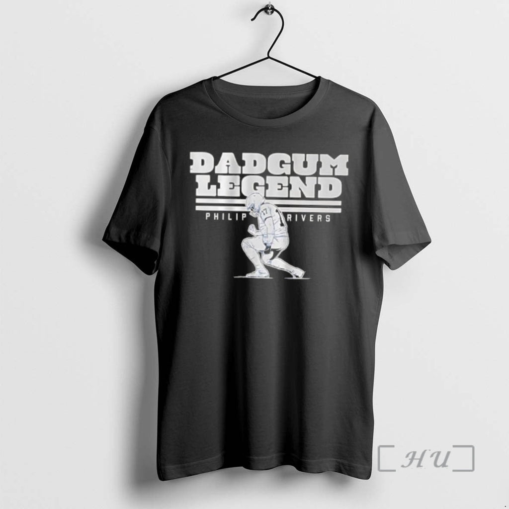 Officials Indianapolis Colts Philip Rivers Dadgum Legend T-Shirts, Hoodie, Sweatshirt - T-Shirt, Sweatshirt, Hoodie