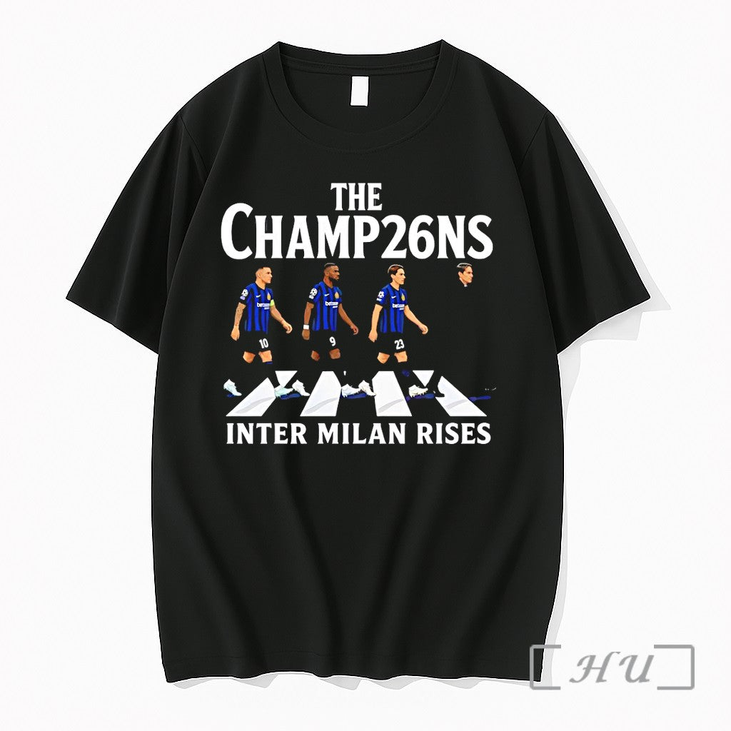 Officials Inter Milan The Champions 2026 Abbey Road Unisex T-shirt, Sweatshirt, Hoodie, Long Sleeve Tee - T-Shirt, Sweatshirt, Hoodie