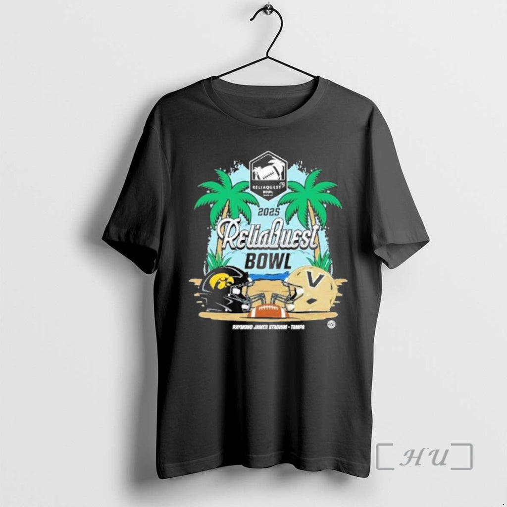 Officials Iowa Hawkeyes Vs Vanderbilt Commodores 2025 Reliaquest Bowl Dueling Head Head T-Shirts, Hoodie, Sweatshirt - T-Shirt, Sweatshirt, Hoodie