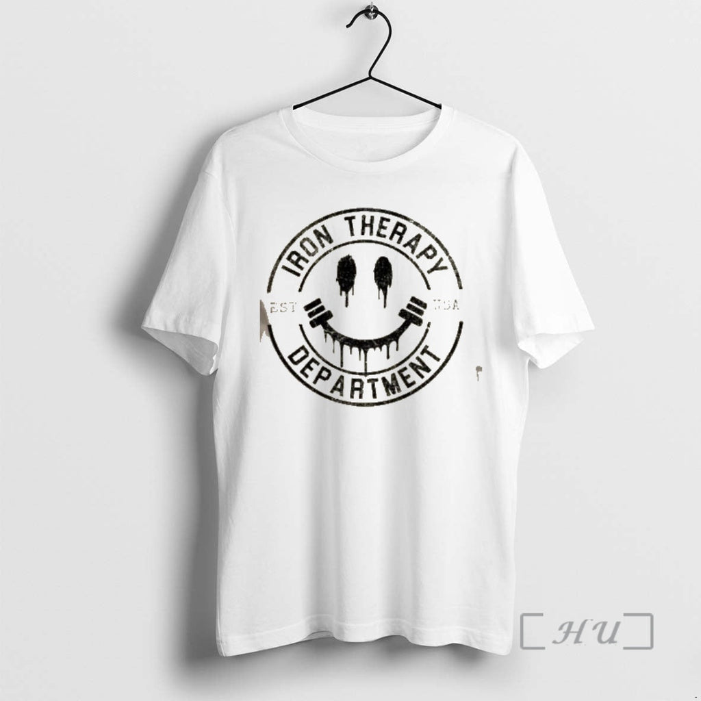 Officials Iron Therapy Department Est Usa T-Shirts, Hoodie, Sweatshirt - T-Shirt, Sweatshirt, Hoodie