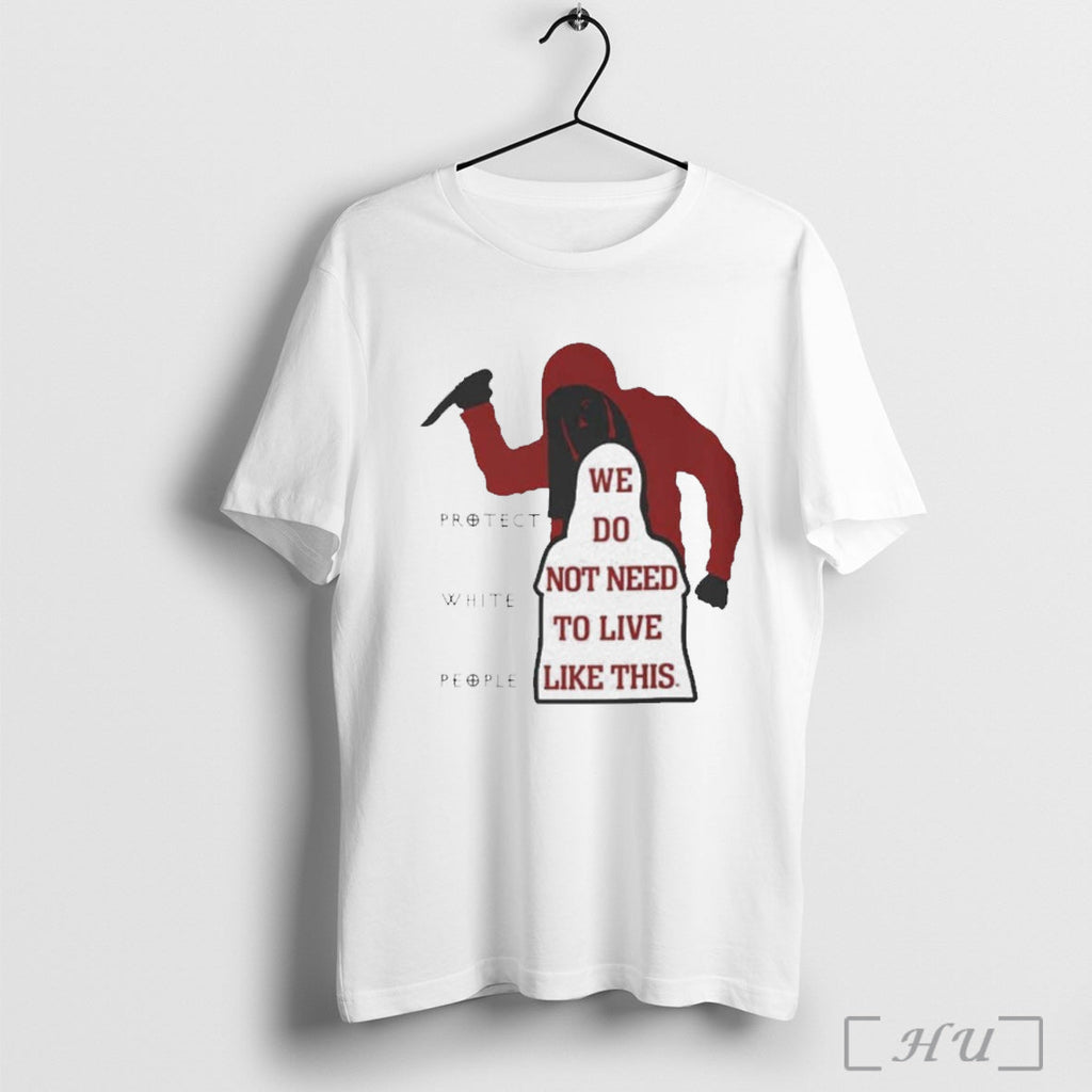 Officials Iryna Zarutska We Do Not Need To Live Like This T Shirt Unisex T-shirt, Sweatshirt, Hoodie, Long Sleeve Tee - T-Shirt, Sweatshirt, Hoodie