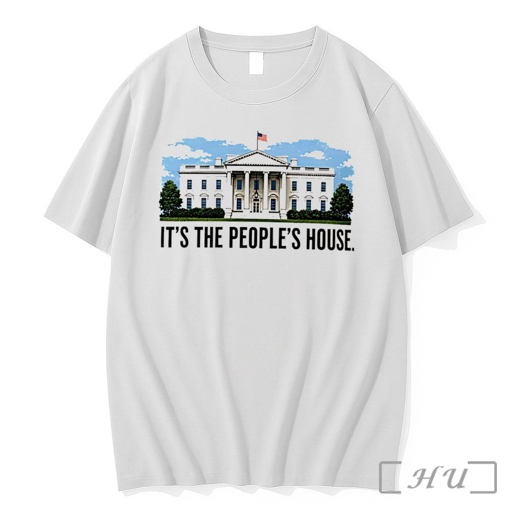 Officials Its The Peoples House Donald Trump Tee Unisex T-shirt, Sweatshirt, Hoodie, Long Sleeve Tee - T-Shirt, Sweatshirt, Hoodie