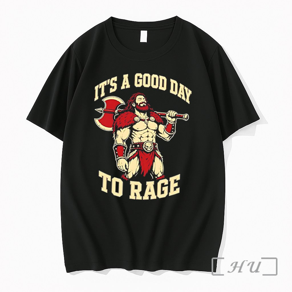 Officials Its A Good Day To Rage Smiling Knight Tee Unisex T-shirt, Sweatshirt, Hoodie, Long Sleeve Tee - T-Shirt, Sweatshirt, Hoodie