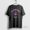 Officials Its In My Heart Chicago Cubs Baseball Lovers T Shirt Unisex T-shirt, Sweatshirt, Hoodie, Long Sleeve Tee - T-Shirt, Sweatshirt, Hoodie