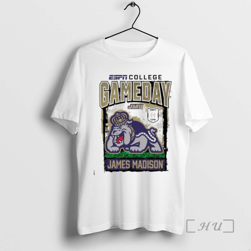 Officials Jmu Dukes Cfp Gameday 1st Round Mascot James Madison T-Shirts, Hoodie, Sweatshirt - T-Shirt, Sweatshirt, Hoodie