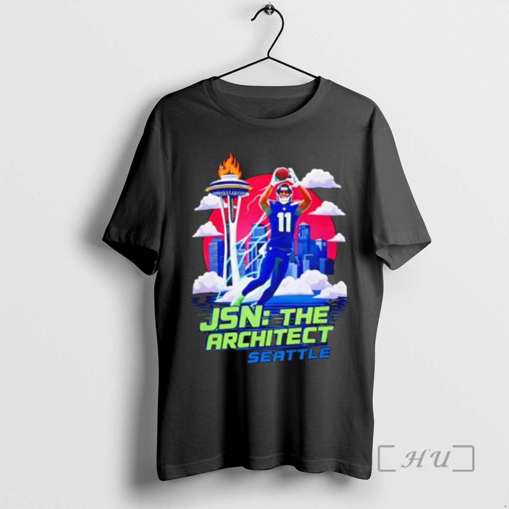 Officials Jsn Architect Seattle Space Needle City Skyline Retro T-Shirts, Hoodie, Sweatshirt - T-Shirt, Sweatshirt, Hoodie