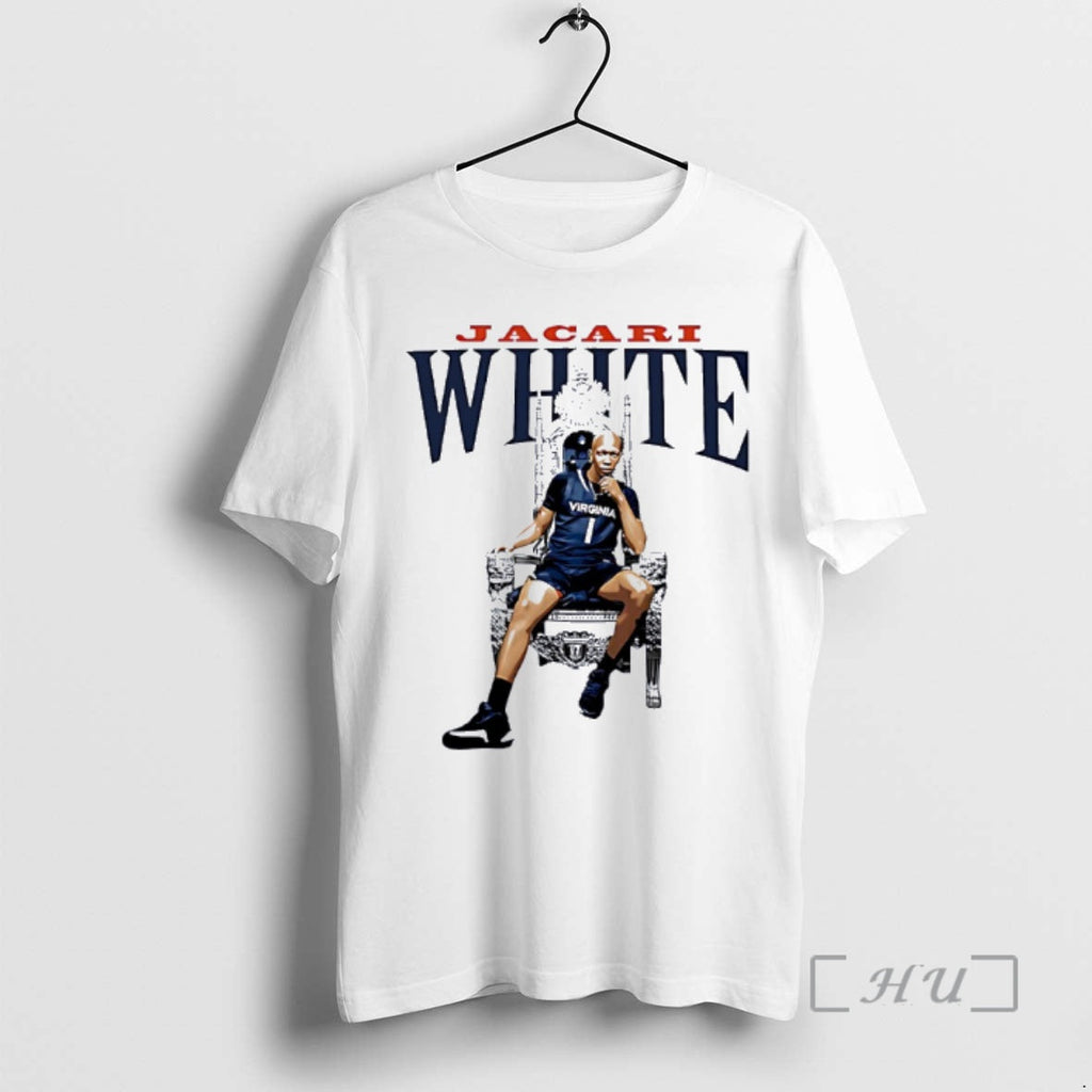 Officials Jacari White 6 Virginia Cavaliers Basketball Illustrated T-Shirts, Hoodie, Sweatshirt - T-Shirt, Sweatshirt, Hoodie