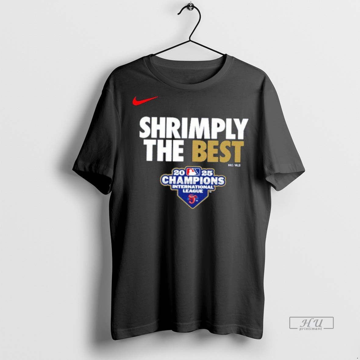 Officials Jacksonville Jumbo Shrimp Shrimply The Best 2025 Il Champions Velocity Shirt Sweater - T-Shirt, Sweatshirt, Hoodie