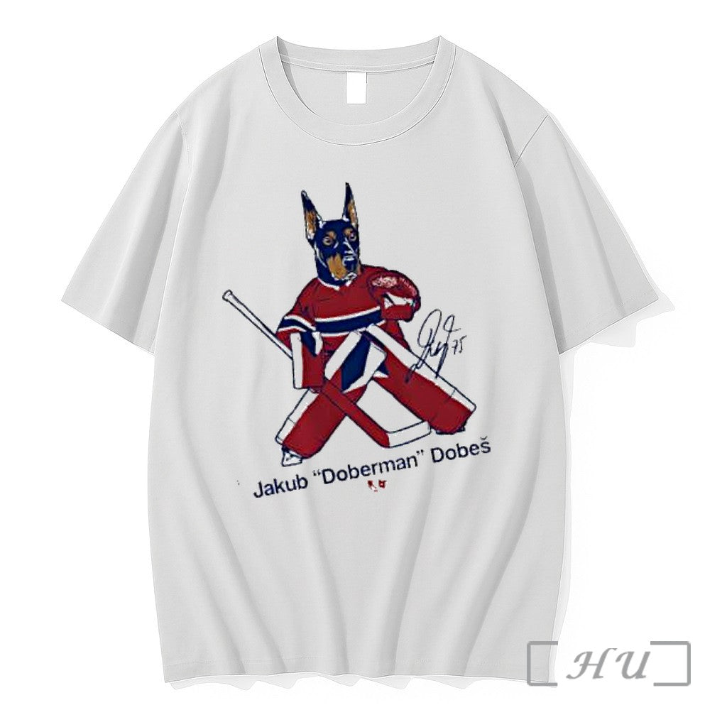 Officials Jakub Dobes Doberman Montreal Canadiens National Signature Unisex T-shirt, Sweatshirt, Hoodie, Long Sleeve Tee - T-Shirt, Sweatshirt, Hoodie
