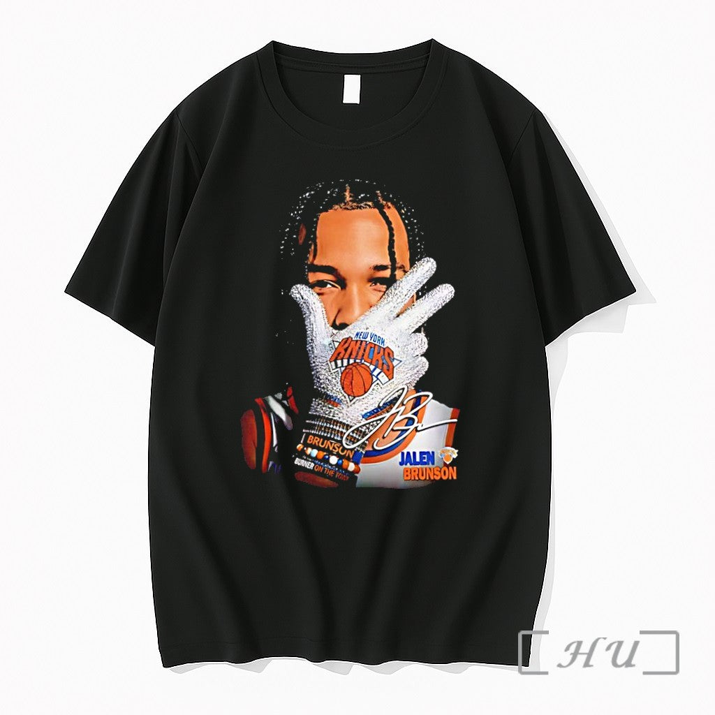 Officials Jalen Brunson 2026 Iceman Burner On The Town Signature Unisex T-shirt, Sweatshirt, Hoodie, Long Sleeve Tee - T-Shirt, Sweatshirt, Hoodie