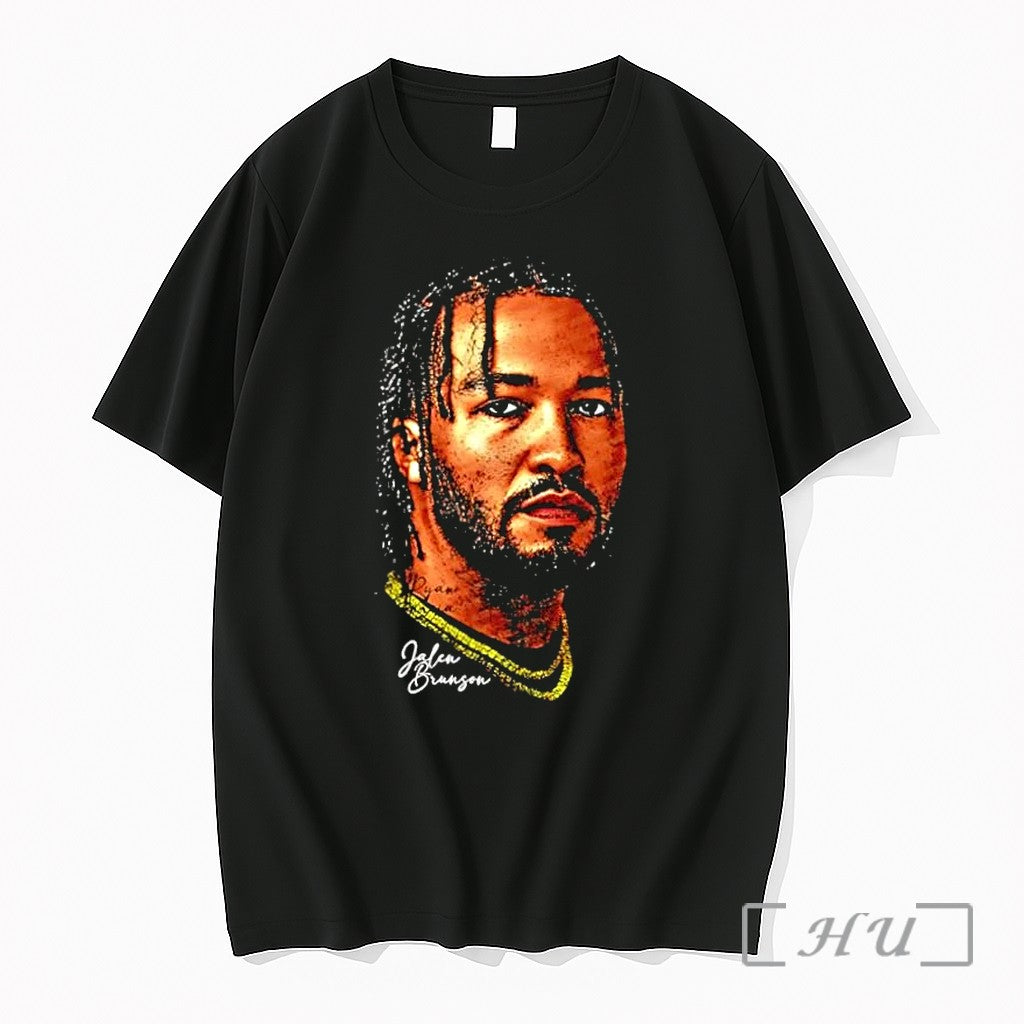 Officials Jalen Brunson Portrait Premium T Shirts Sweater Hoodie Jpg Unisex T-shirt, Sweatshirt, Hoodie, Long Sleeve Tee - T-Shirt, Sweatshirt, Hoodie