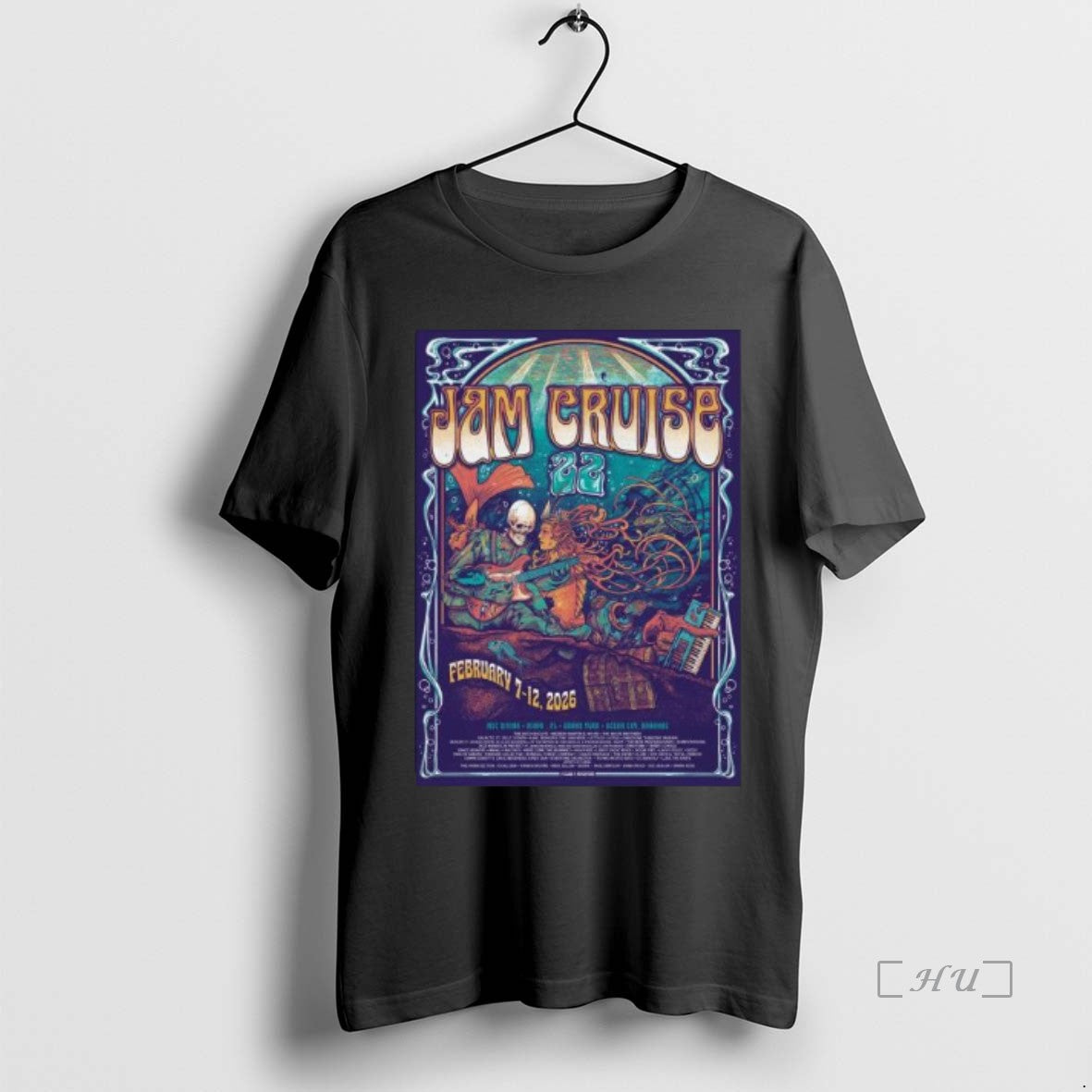 Officials Jam Cruise 22 Msc Divina Miami Fl Feb 7 2026 Long T-Shirts, Hoodie, Sweatshirt - T-Shirt, Sweatshirt, Hoodie