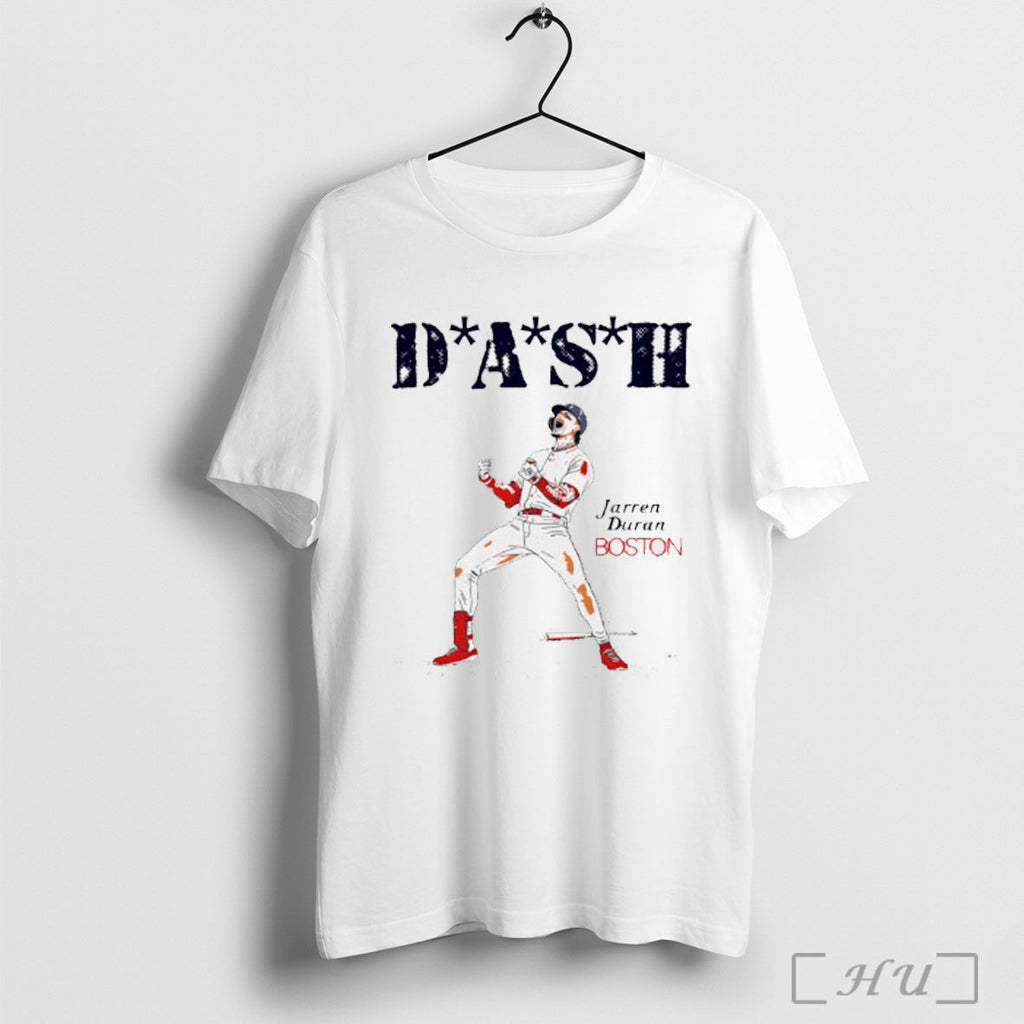 Officials Jarren Duran Dash Boston Red Sox T Shirt Unisex T-shirt, Sweatshirt, Hoodie, Long Sleeve Tee - T-Shirt, Sweatshirt, Hoodie