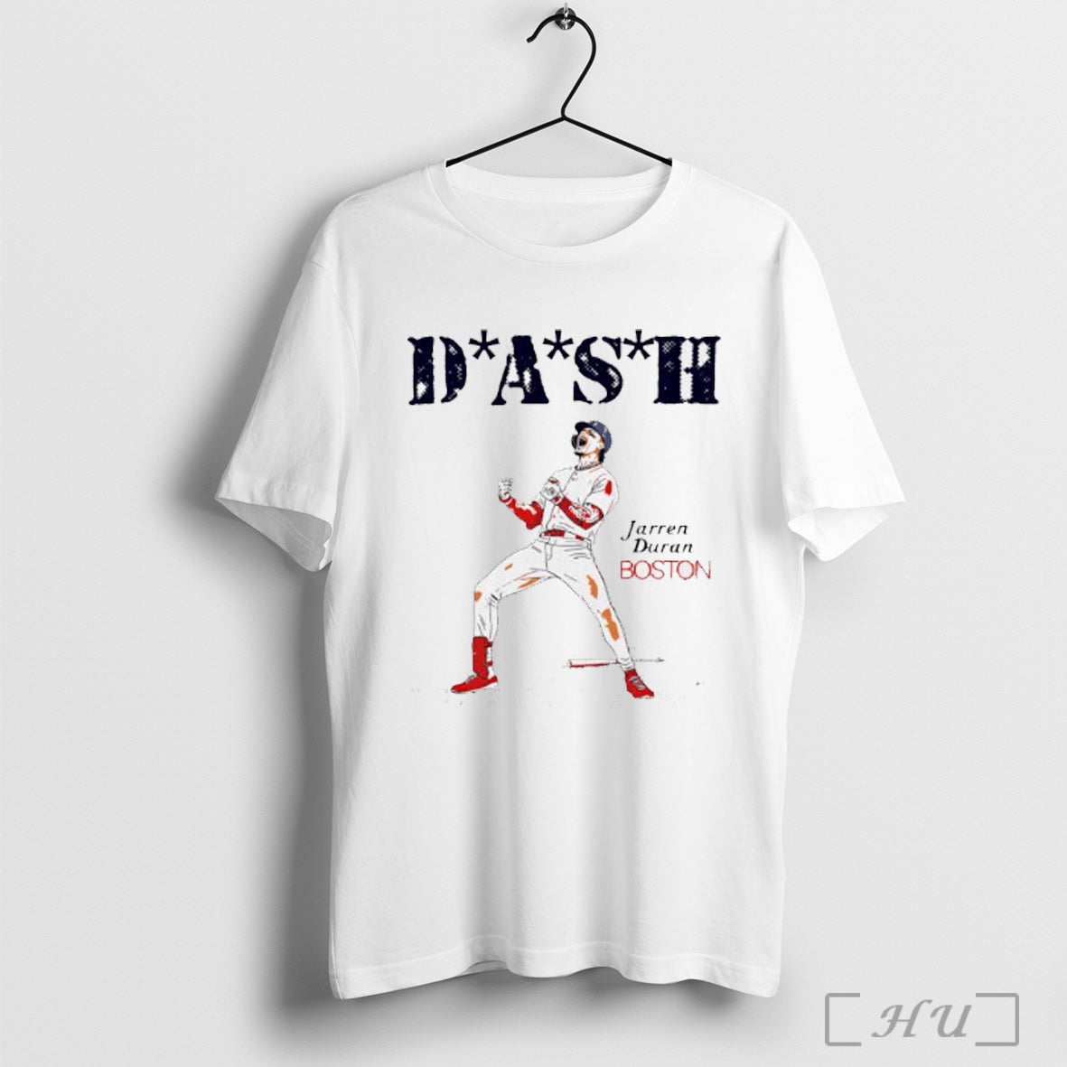 Officials Jarren Duran Dash Boston Red Sox T Shirt Unisex T-shirt, Sweatshirt, Hoodie, Long Sleeve Tee - T-Shirt, Sweatshirt, Hoodie