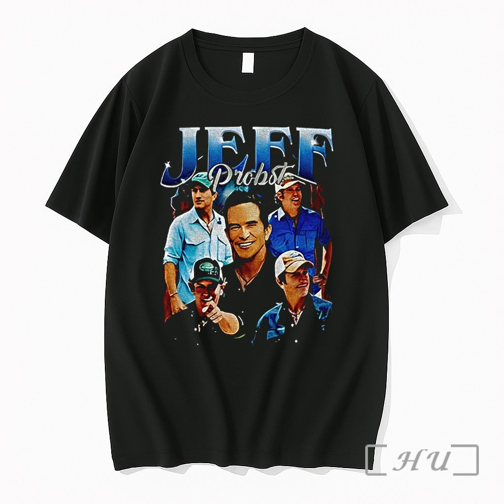 Officials Jeff Probst Survivor Graphic Vintage Unisex T-shirt, Sweatshirt, Hoodie, Long Sleeve Tee - T-Shirt, Sweatshirt, Hoodie