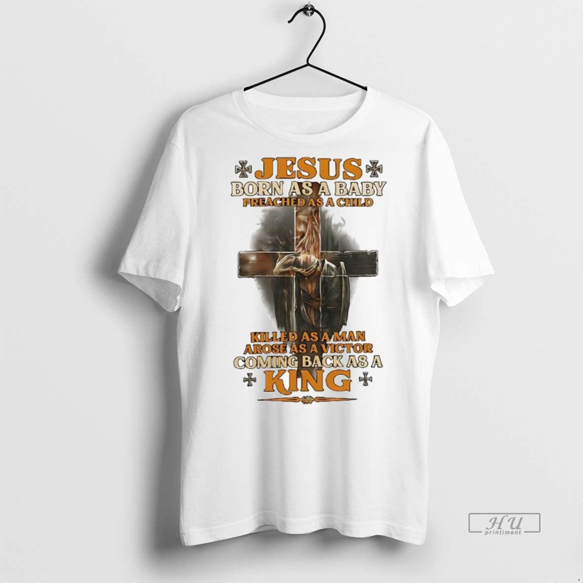 Officials Jesus Born As A Baby Preached As A Child Veteran Coming Back As Unisex T-shirt, Sweatshirt, Hoodie, Long Sleeve Tee - T-Shirt, Sweatshirt, Hoodie