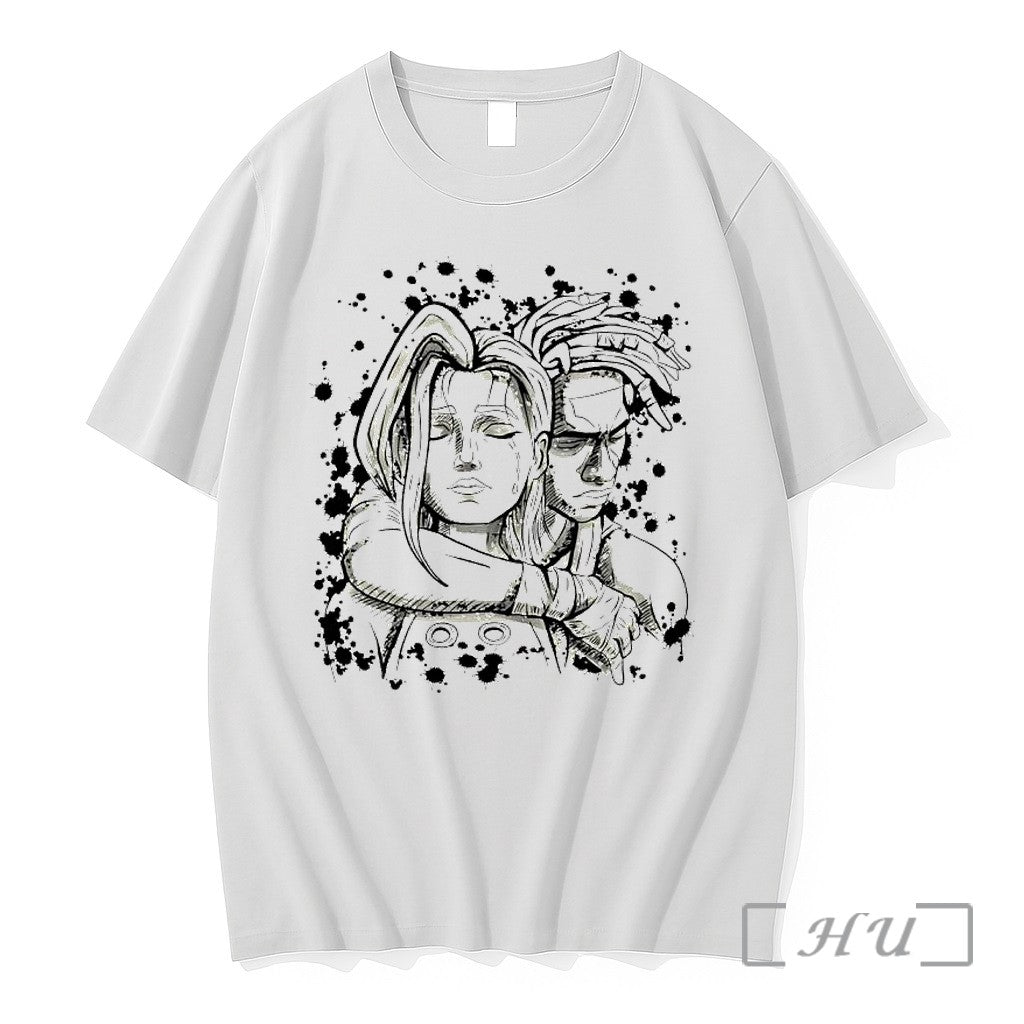 Officials Jinx And Ekko Emotional Embrace Grunge Splatter Art Unisex T-shirt, Sweatshirt, Hoodie, Long Sleeve Tee - T-Shirt, Sweatshirt, Hoodie