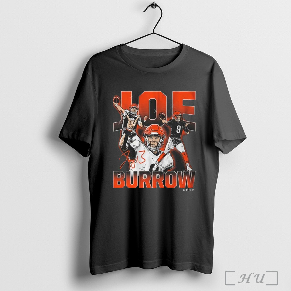 Officials Joe Burrow Masterpiece Signature T Shirt Unisex T-shirt, Sweatshirt, Hoodie, Long Sleeve Tee - T-Shirt, Sweatshirt, Hoodie